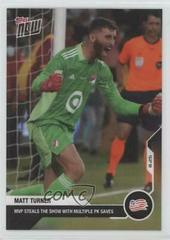 Matt Turner Soccer Cards 2021 Topps Now MLS Prices