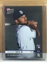 Fernando Tatis Jr. Baseball Cards 2019 Topps Now Road to Opening Day Prices