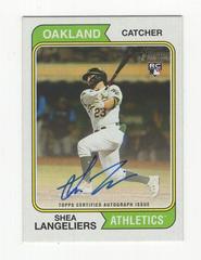Shea Langeliers #ROA-SL Baseball Cards 2023 Topps Heritage Real One Autographs Prices