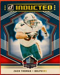 Zach Thomas #I-3 Football Cards 2023 Panini Donruss Inducted Prices