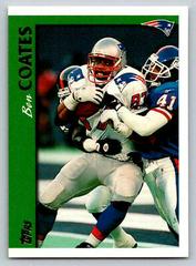 Ben Coates #35 Football Cards 1997 Topps Prices