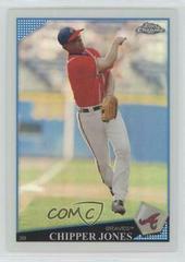 Chipper Jones [Refractor] #135 Baseball Cards 2009 Topps Chrome Prices