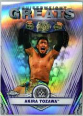 Akira Tozawa #CG-1 Wrestling Cards 2021 Topps Chrome WWE Cruiserweight Greats Prices