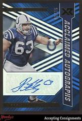 Jeff Saturday [Blue] #ACA-JS Football Cards 2022 Panini XR Acclaimed Autographs Prices