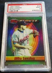 Mike Lansing [Refractor] #10 Baseball Cards 1994 Finest Prices