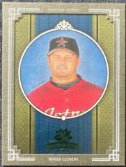 Roger Clemens [Framed Green] Baseball Cards 2005 Donruss Diamond Kings Prices