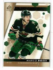 Marco Rossi [Limited Gold] #104 Hockey Cards 2022 SP Authentic Prices