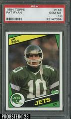 Pat Ryan Football Cards 1984 Topps Prices