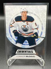 Connor McDavid #1 Hockey Cards 2021 Upper Deck Credentials Prices