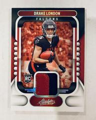 Drake London [Silver] Football Cards 2022 Panini Absolute Rookie Materials Prices