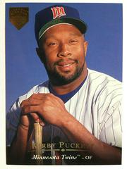 Kirby Puckett [Electric Diamond Gold] Baseball Cards 1995 Upper Deck Prices