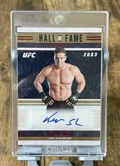 Ken Shamrock [Red] #HF-KSH Ufc Cards 2023 Panini Chronicles UFC Hall of Fame Autographs Prices