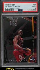 Michael Jordan [Non Protected] Basketball Cards 1998 Finest Prices