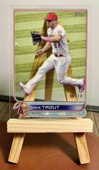 Mike Trout [Clear] Baseball Cards 2022 Topps Prices