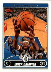 Erick Dampier #136 Basketball Cards 2006 Topps Prices