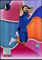 Luka Doncic [Red] #172 Basketball Cards 2018 Panini Status Prices