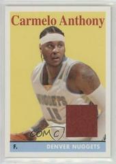 Carmelo Anthony [1958 Relics] Basketball Cards 2008 Topps Prices