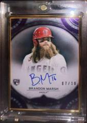 Brandon Marsh [Purple] Baseball Cards 2022 Topps Transcendent Collection Autographs Prices