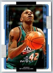 jerry stackhouse #45 Basketball Cards 2001 Upper Deck MVP Prices
