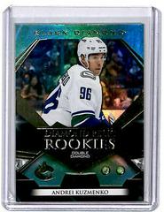 Andrei Kuzmenko [Relics Emerald ] #BDR-AK Hockey Cards 2022 Upper Deck Black Diamond Prices