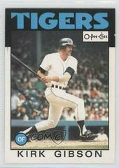 Kirk Gibson Baseball Cards 1986 O Pee Chee Prices