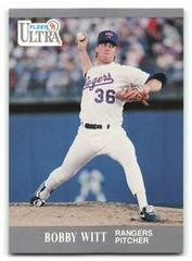 Bobby Witt #357 Baseball Cards 1991 Ultra Prices