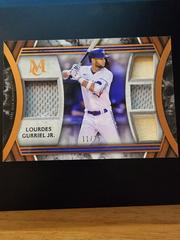 Lourdes Gurriel Jr. [Primary Pieces Quad Relic] #SPPPQR-LGJ Baseball Cards 2022 Topps Museum Collection Prices
