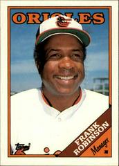 Frank Robinson #96T Baseball Cards 1988 Topps Traded Prices