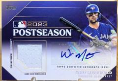 Whit Merrifield [Gold] Baseball Cards 2024 Topps Postseason Performance Autograph Relic Prices