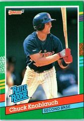 Chuck Knoblauch Baseball Cards 1991 Donruss Prices