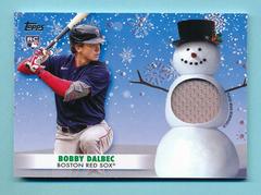 Bobby Dalbec [Red Metallic] Baseball Cards 2021 Topps Holiday Mega Box Relics Prices