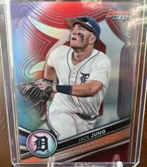 Jace Jung [Red] Baseball Cards 2022 Bowman's Best Top Prospects Prices