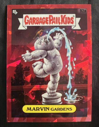 MARVIN Gardens [Red] #92a Garbage Pail Kids 2021 Sapphire