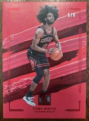 Coby White [Asia Red] #12 Basketball Cards 2020 Panini Impeccable Prices