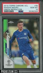 Mason Mount [Green Refractor] Soccer Cards 2019 Topps Chrome UEFA Champions League Prices
