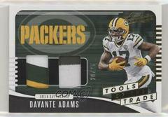 Davante Adams [Prime] Football Cards 2019 Panini Absolute Tools of the Trade Double Prices