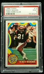 Ickey Woods Football Cards 1989 Topps 1000 Yard Club Prices