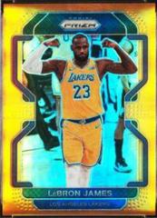 LeBron James [Orange Prizm] Basketball Cards 2021 Panini Prizm Prices