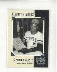 Roberto Clemente #123 Baseball Cards 1999 Upper Deck Century Legends Prices