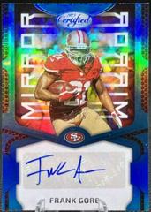 Frank Gore [Teal] #MS10 Football Cards 2023 Panini Certified Mirror Signatures Prices