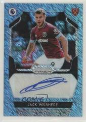 Jack Wilshere [Blue Shimmer] Soccer Cards 2019 Panini Prizm Premier League Signatures Prices
