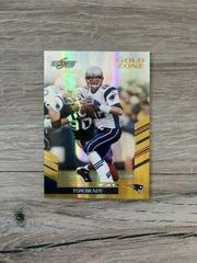 Tom Brady [Gold Zone] Football Cards 2007 Panini Score Select Prices