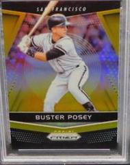 Buster Posey [Gold] Baseball Cards 2018 Panini Chronicles Prizm Prices