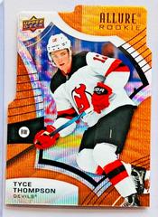 Tyce Thompson [Orange Slice Die Cut] Hockey Cards 2021 Upper Deck Allure Prices