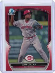Cam Collier [Red] #BCP-239 Baseball Cards 2023 Bowman Chrome Prospects Prices