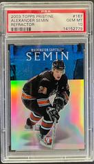 Alexander Semin [Refractor] #167 Hockey Cards 2003 Topps Pristine Prices