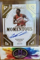 Dominique Wilkins [Gold] #46 Basketball Cards 2022 Panini Flawless Autograph Prices