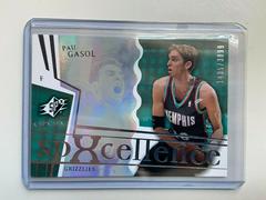 Pau Gasol #130 Basketball Cards 2003 Spx Prices