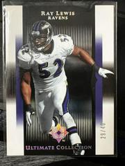 Ray Lewis #7 Football Cards 2005 Upper Deck Ultimate Collection Prices