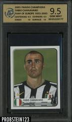 Fabio Cannavaro #164 Soccer Cards 2005 Panini Champions of Europe 1955-2005 Prices